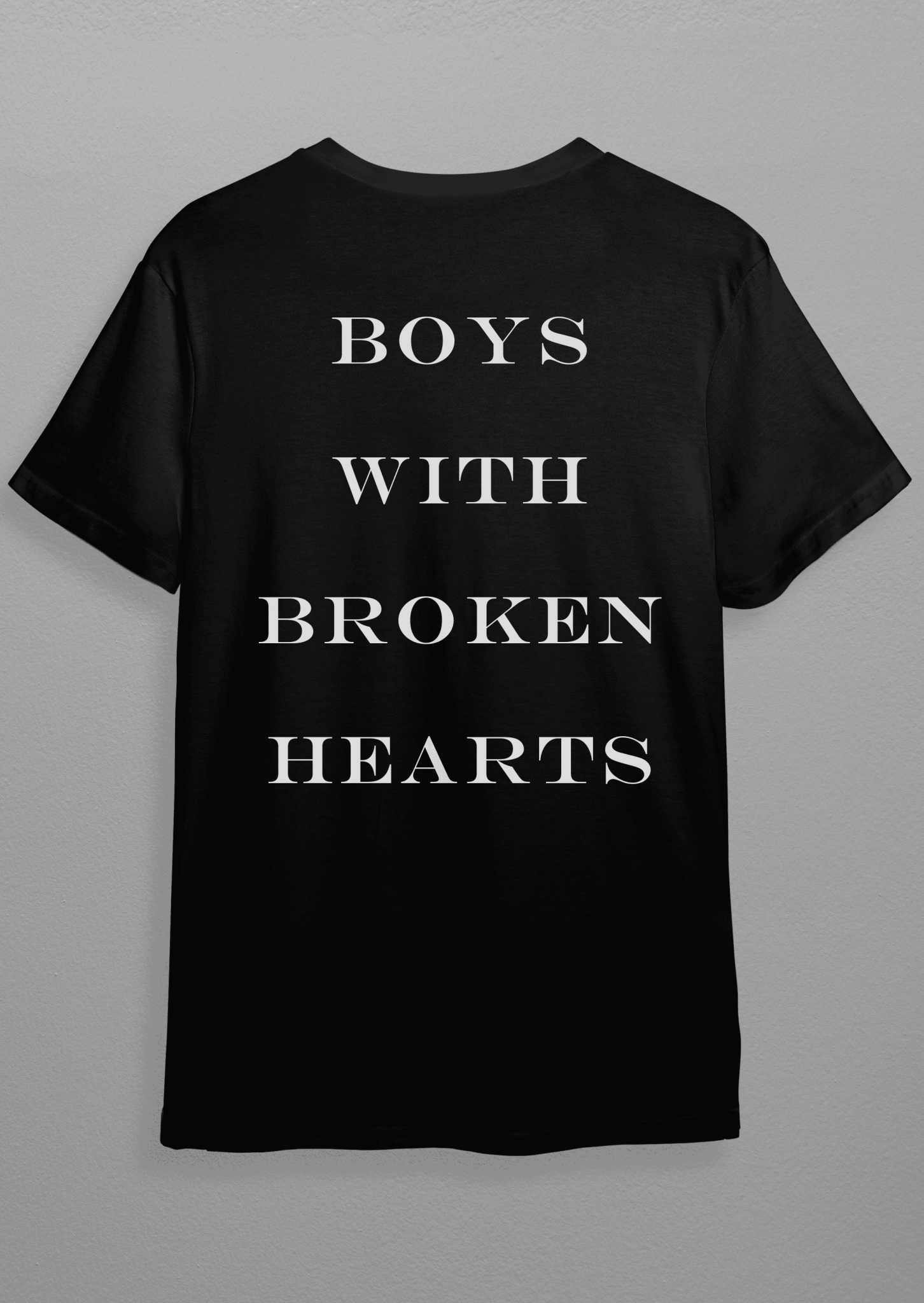 Black Tee - Boys With Broken Hearts