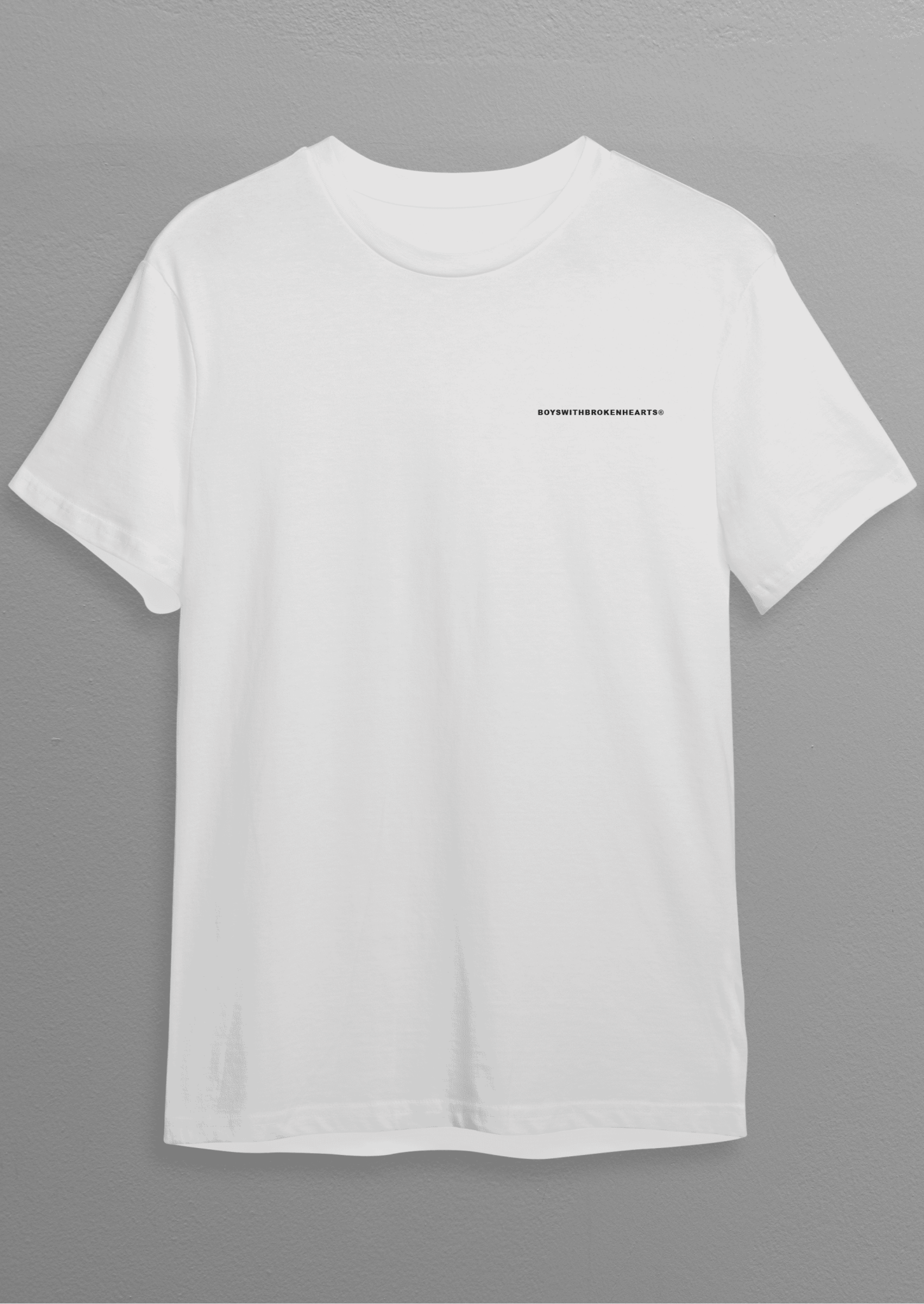 White Tee - Boys With Broken Hearts